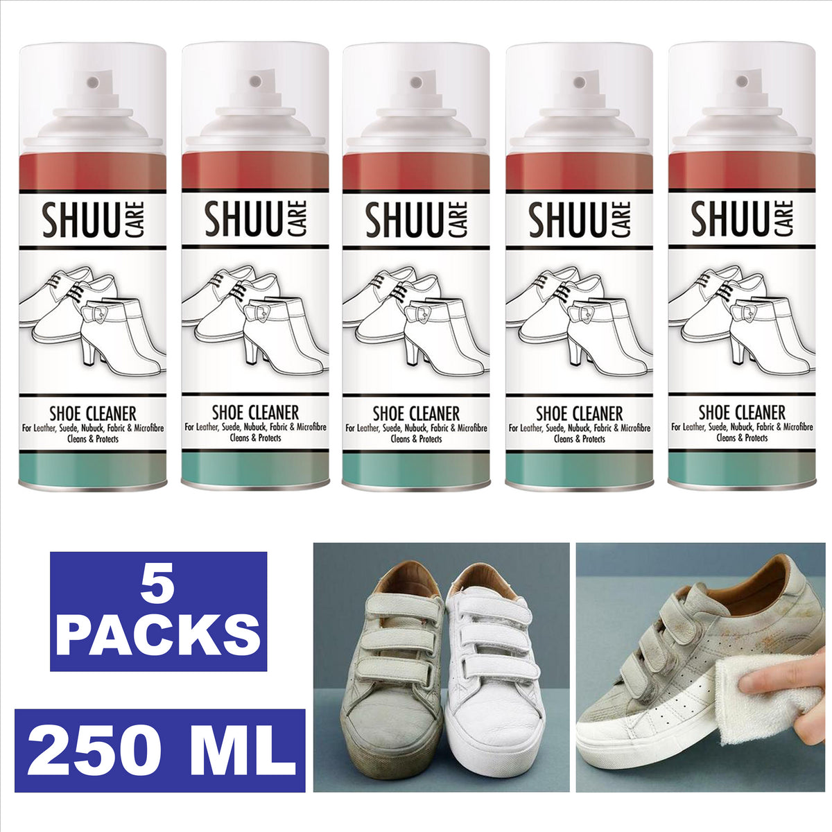 5X Shuu Cleaner Spray 250ml