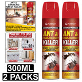 2X Ant & Crawling Killer Spray 300ml