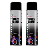 2X Promatic Yellow Primer Spray 500ml