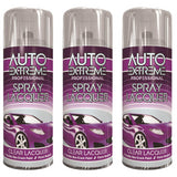 3X Auto Extreme Clear Lacquer 400ml