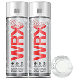 2X WRX Matt White Spray Paint 400ml