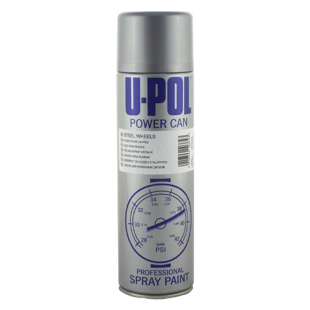 Upol Power Can Steel Wheels Spray Paint 500ml