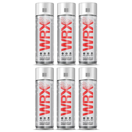 6X WRX Grey Primer Spray Paints 400ml