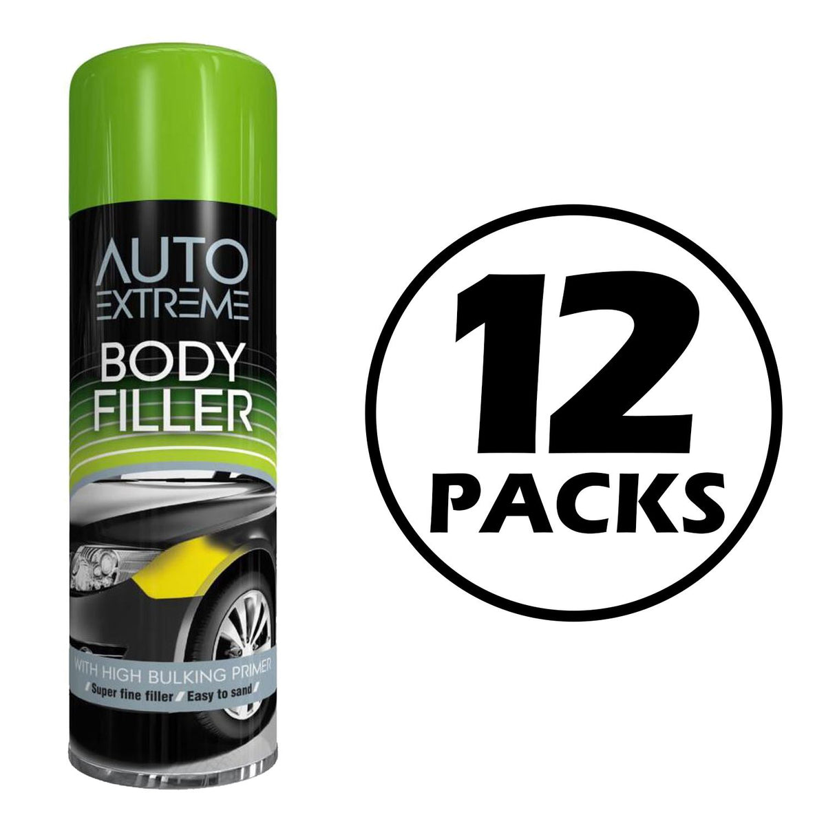 12X Auto Extreme Body Filler Spray 300ml