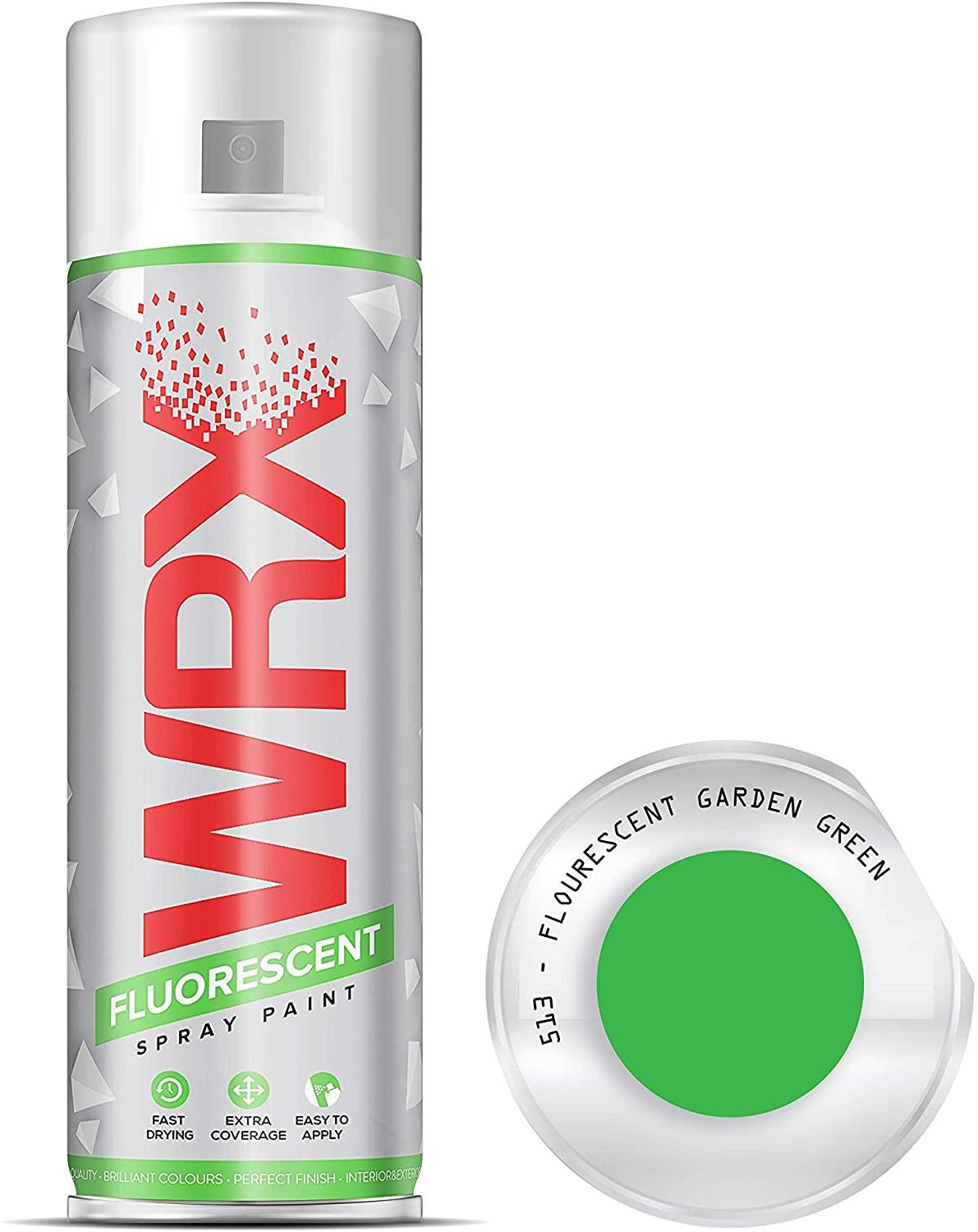 WRX Fluorescent Garden Green 513 Spray Paint 400ml