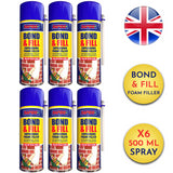 6X Expanding Foam Pu 500ml