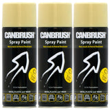 3X Canbrush C7 Sugar Cane Spray Paint 400ml