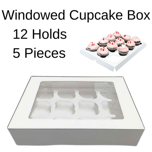 12 Hole Cupcake Boxe  5X