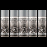 5X Auto Extreme Alloy Wheel Spray Paint Silver 400ml