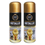 2X Paint Factory All Purpose Gold Metallic 200ml