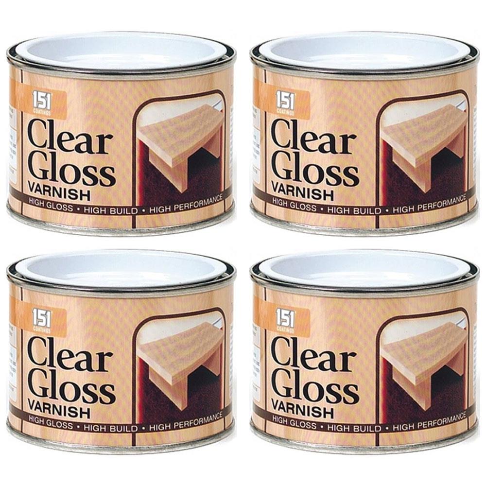 4X Clear Gloss Varnish 180ml