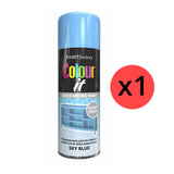 Paint Factory Sky Blue Gloss Spray Paint 400ml