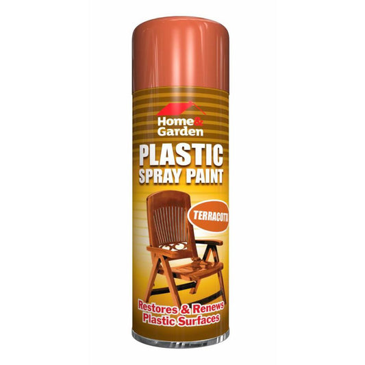 Home & Garden Plastic Spray Paint Terracotta 300ml