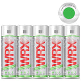 5X WRX Fluorescent Garden Green 513 Spray Paint 400ml