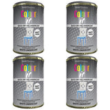 4X Paint Factory White Matt Undercoat Tin Paint 300ml