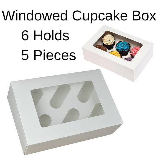 6 Hole Cupcake Boxe  5X