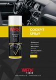 WRX Plastic Parts Cleaner Spray 400ml