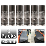 6x Auto Extreme Bumper & Trim Spray Paint Black 400Ml