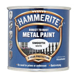 2X Hammerite Smooth White Paint 250ml