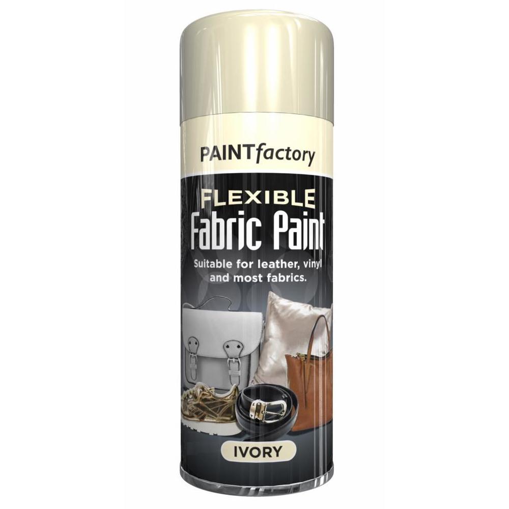 Ivory Flexible Fabric & Vinyl Spray Paint 200ml