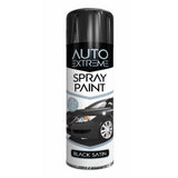 Auto Spray Black Satin Spray Paint 250ml