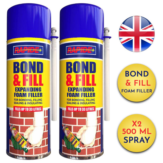 2X Expanding Foam Pu 500ml 2