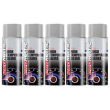 5X Promatic Silver High Temperature Spray Paint 400ml