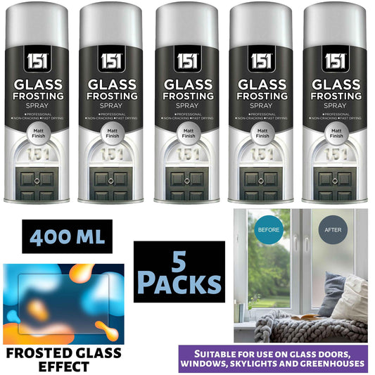 5X Glass Frosting Spray 400ml