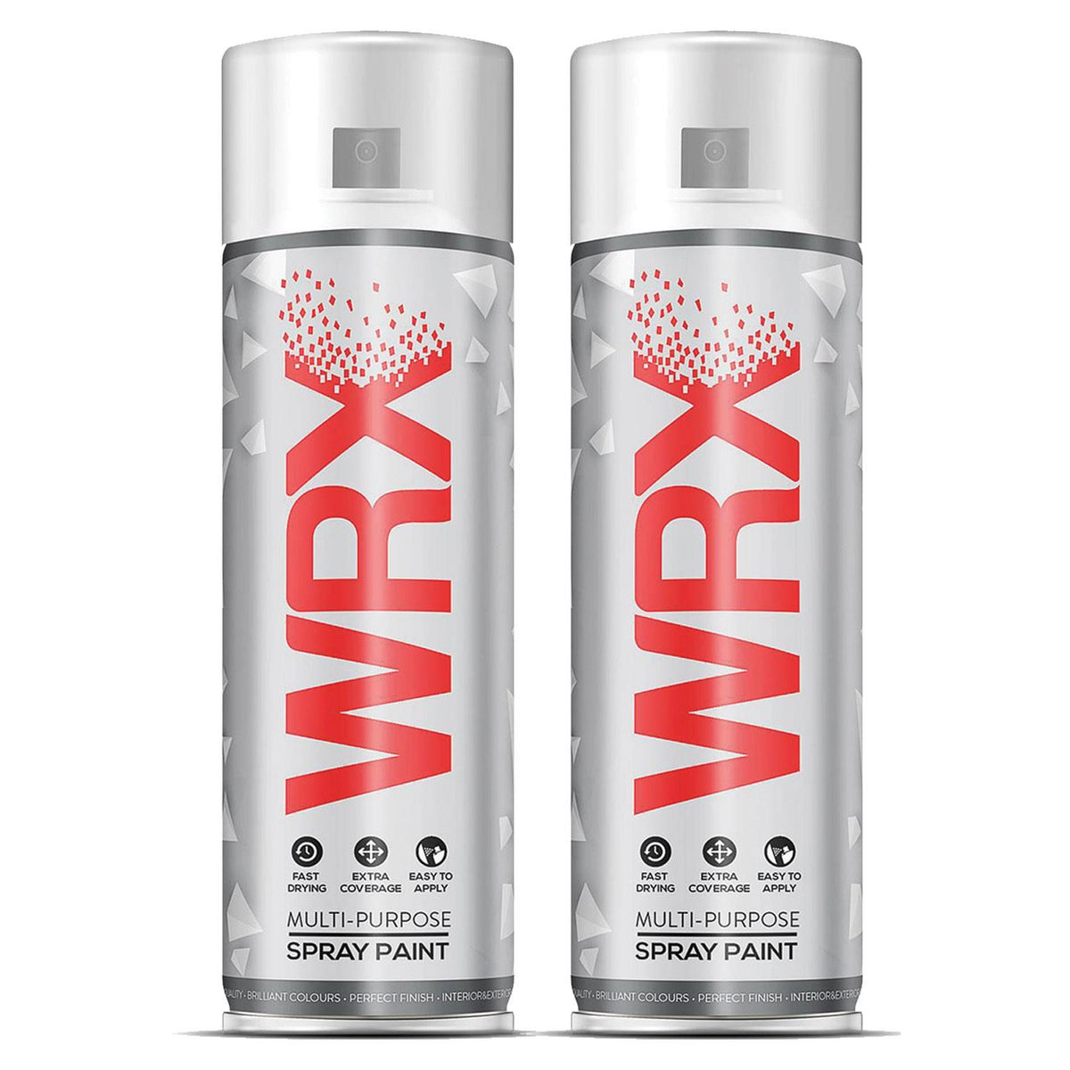 2X WRX Diamond Black Spray Paints 400ml