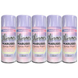 5X Paint Factory Pearlised Lilac Paint 400ml