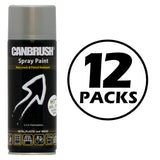 12X Canbrush H1 Hi-Temp Silver 400ml