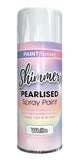 4X Paint Factory Pearlised Whitespray Paint 400ml