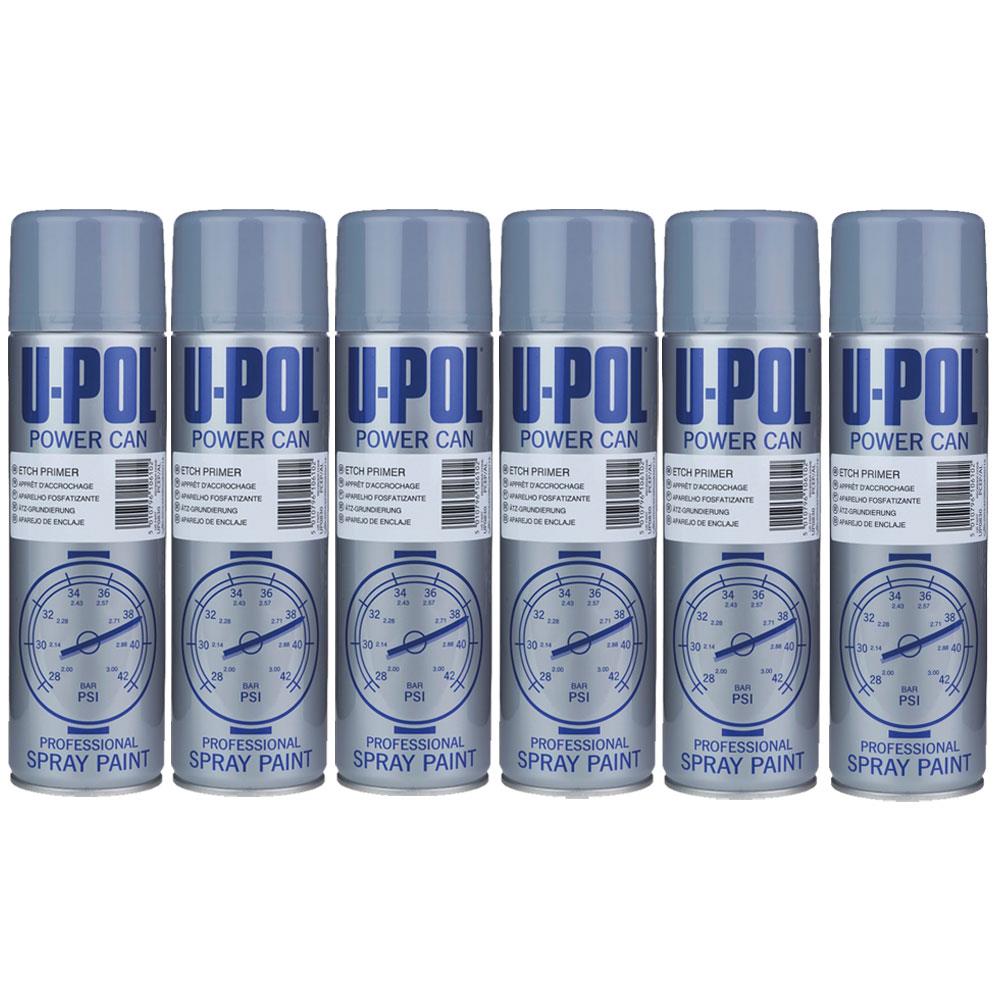 6X Upol Power Can Etch Primer Spray 500ml