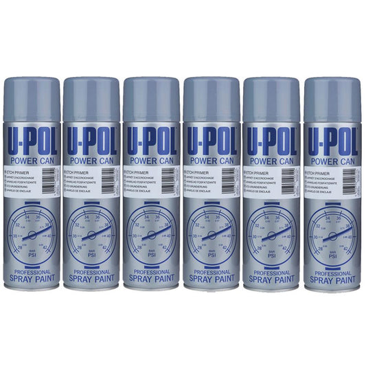 6X Upol Power Can Etch Primer Spray 500ml