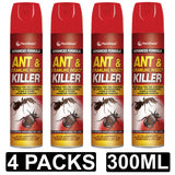 4X Ant & Crawling Killer Spray 300ml