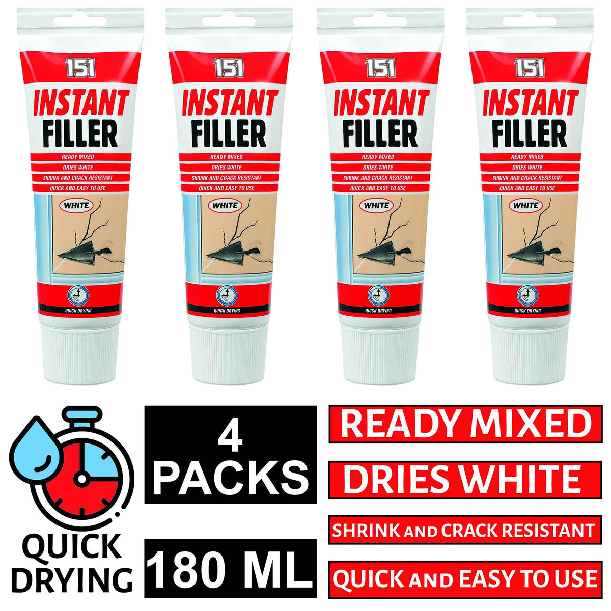 4X Instant Filler Tube 180ml