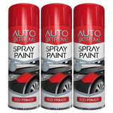 3X Auto Spray Red Primer 250ml