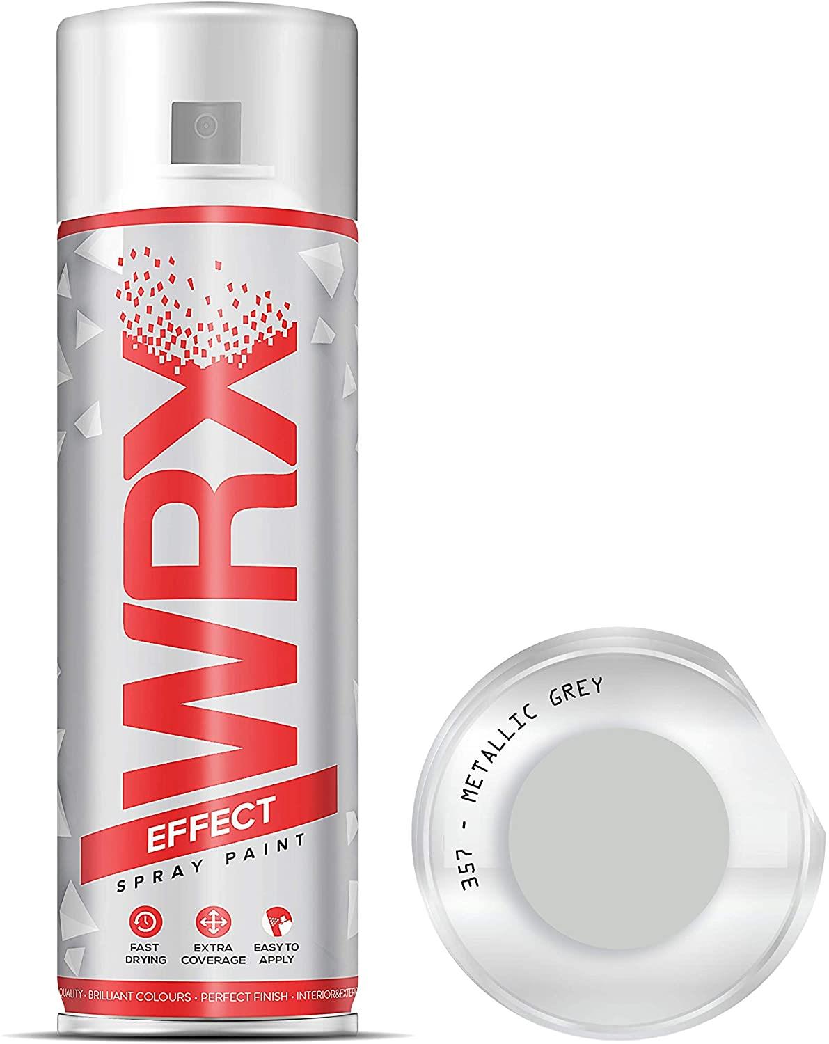 WRX Metallic Grey Spray Paint Solvent Based 400ml