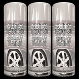 3X Auto Extreme Pro Spray Paint Silver Wheel 400ml