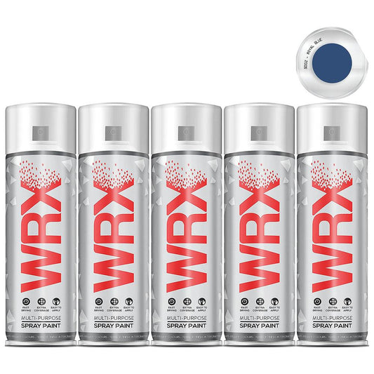 5X WRX Royal Blue Spray Paint 400ml