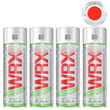 4X WRX Fluorescent Dark Orange 519 Spray Paint 400ml