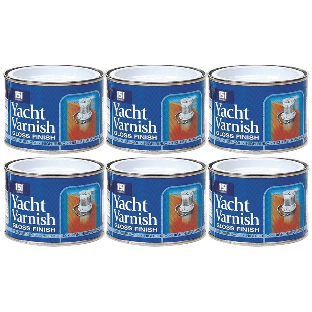 6X Yacht Varnish Gloss 180ml