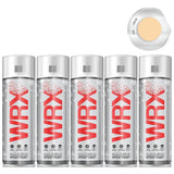 5X WRX Flat Creme Acrylic Spray Paint 400ml