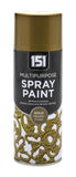 3X All Purpose Gold Metallic Spray Paint 400ml