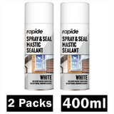 2X Rapide Spray And Seal 400ml White