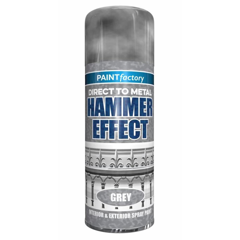 Paint Factory Grey Hammered Spray Paint 400ml