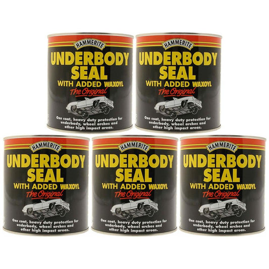 5X Hammerite Underbody Seal 500ml