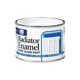 Radiator Enamel White Paint Tin 180ml