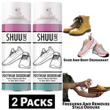 2X Shuu & Boot Deodorant Spray 300ml