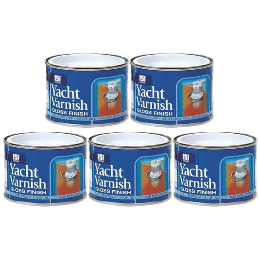 5X Yacht Varnish Gloss 180ml